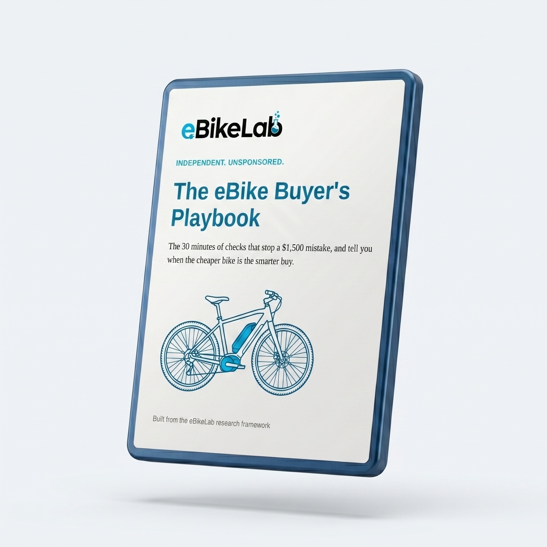 The eBike Buyer's Playbook, PDF cover